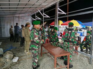 Koramil 1406-02/Tanasitolo Aktif Jaga Stabilitas Wilayah Lewat Patroli Terpadu