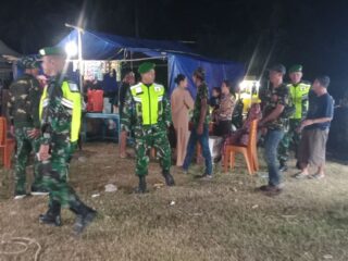 Koramil 1406-09/Sajoanging Intensifkan Patroli, Antisipasi Gangguan Kamtibmas