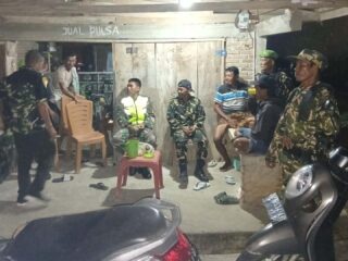 Patroli Cipta Kondisi di Wajo, Koramil Maniangpajo Rangkul Warga