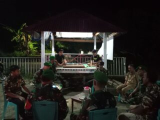 Koramil 1406-05/Majauleng Intensifkan Patroli, Antisipasi Gangguan Keamanan Wilayah