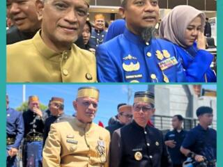 Wakil Bupati Wajo dr. Baso Rahmanuddin menghadiri Rapat Paripurna Hari Jadi Kota Pare-Pare ke -66 Tahun pada Minggu, 12 April 2026