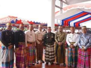 WAJO - Bupati Wajo Andi Rosman hadiri peringatan Hari Jadi Bone (HJB) ke-696 Tahun 2026 di Rumah Jabatan Bupati Bone, Senin (06/04/2026).