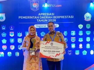WAJO — Pemerintah Kabupaten Wajo kembali menerima penghargaan dalam ajang Apresiasi Pemerintah Daerah Berprestasi 2026 Regional Sulawesi.