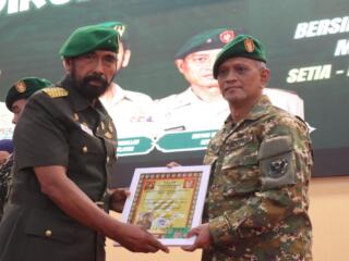 WAJO - Kabupaten Wajo menjadi tuan rumah peringatan HUT ke-23 Persatuan Purnawirawan TNI Angkatan Darat (PPAD)